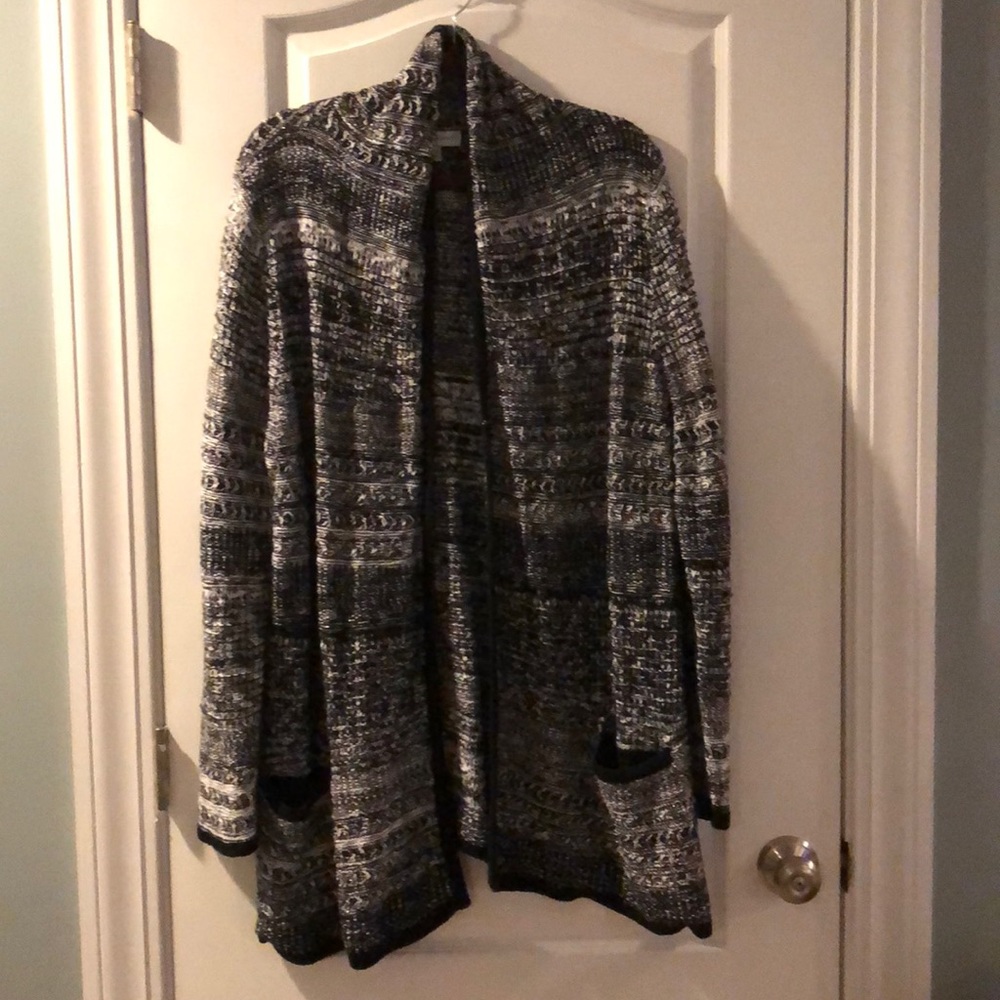 EUC Christopher & Banks open Cardigan